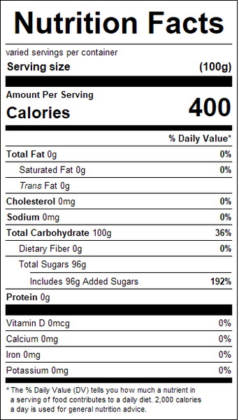 Domino 6X Sugar 50lb, 116050