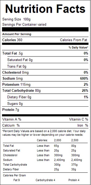 Sage V Minute Rice 25lb, 408097