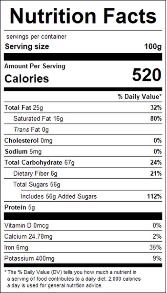 Nutriart Semi-Sweet Chocolate Chips 4M 44.09lbs, 219512