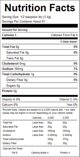 Mrs. Wages Medium Salsa Mix 12/4oz, 804620