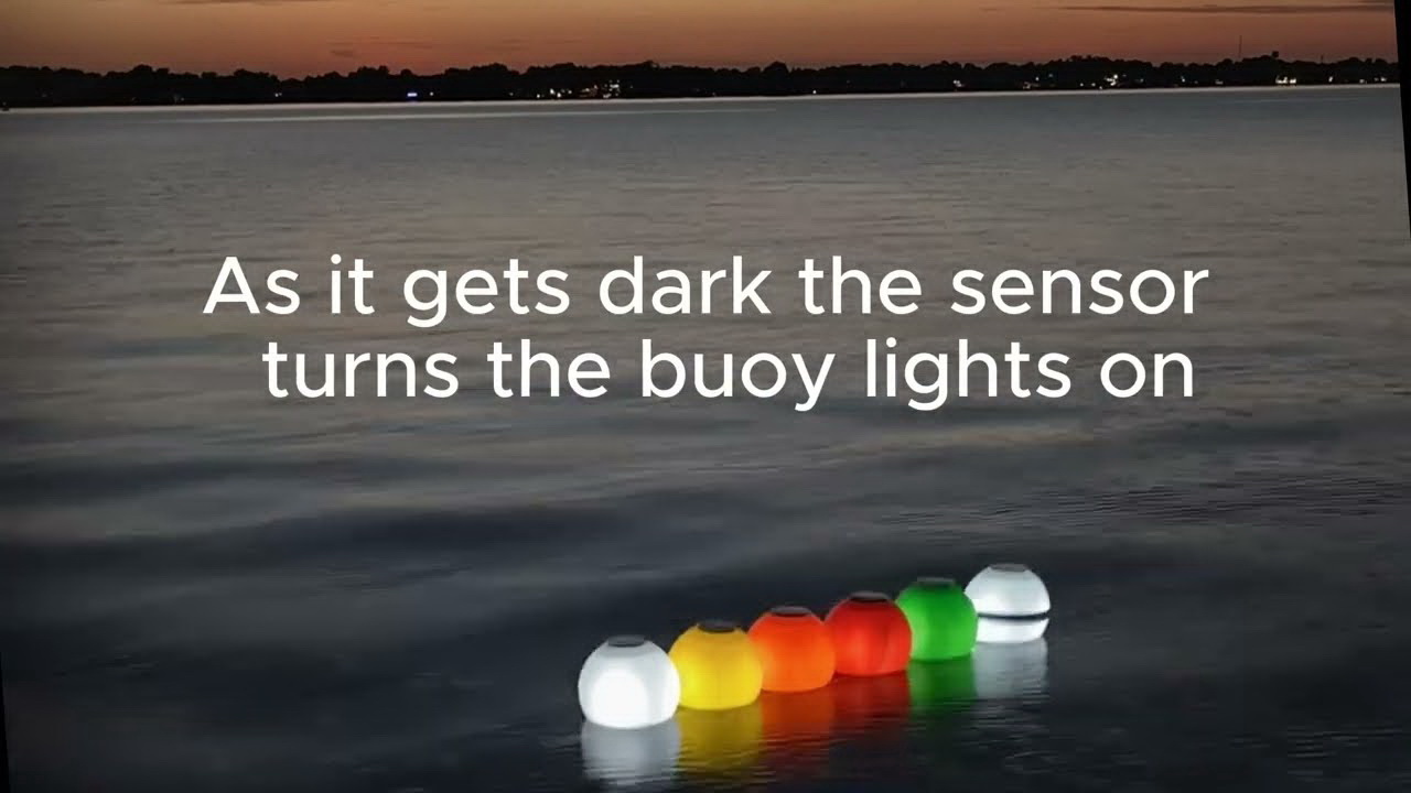 Dunn Rite Buoy2 Solar Powered Self-Illuminating Buoy With Light Engine - 20" - Red