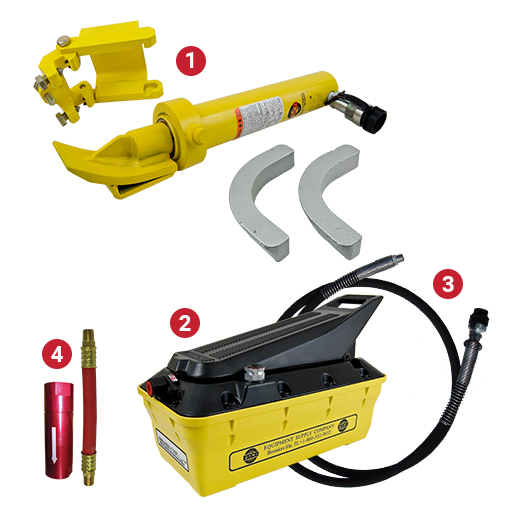 ESCO 10229 Talon Bead Breaker Kit - 3.5 Quart Hydraulic Pump