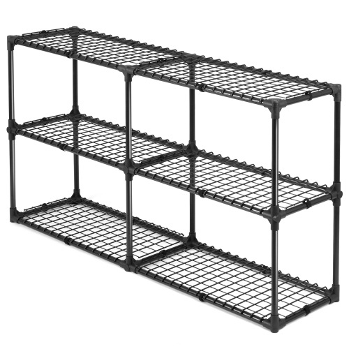 3-Shelf Wire Rack With Cover(2Pack) W285P166895