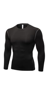 TopTie Mens Compression Sleeveless Base Layer, Athletic Workout T-Shirt