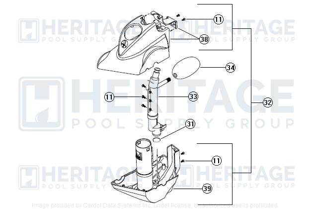 Polaris 9-100-9004 Base Weight 380