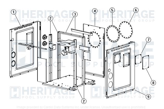 Raypak 006736F 120/240V 24V Transformer