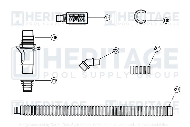 Baracuda W70327 Zodiac Foot Pad