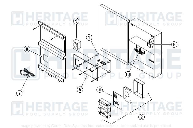 Jandy R0466400 Aqualink Power Center Transformer 120VAC 24VAC