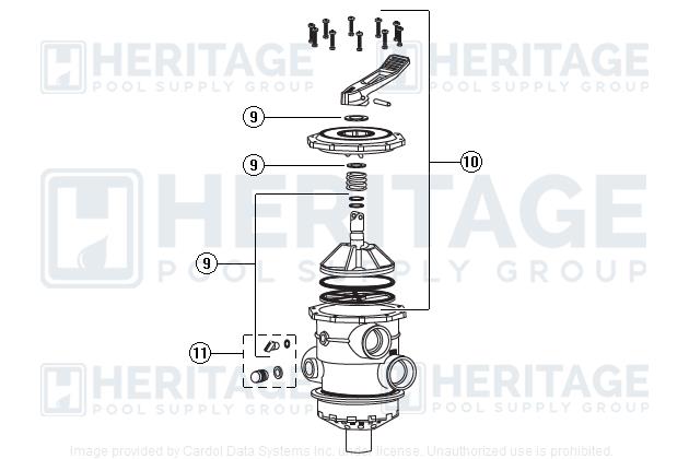 Jandy R0745700 Multiport Valve