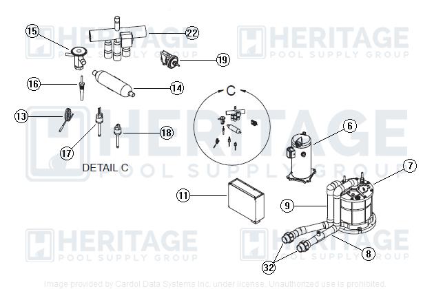Zodiac R0575400 Pro Series High Pressure Switch - All