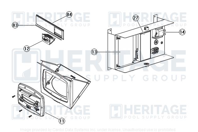 Jandy R0449000 PlusHP Pump Tail Piece Kit