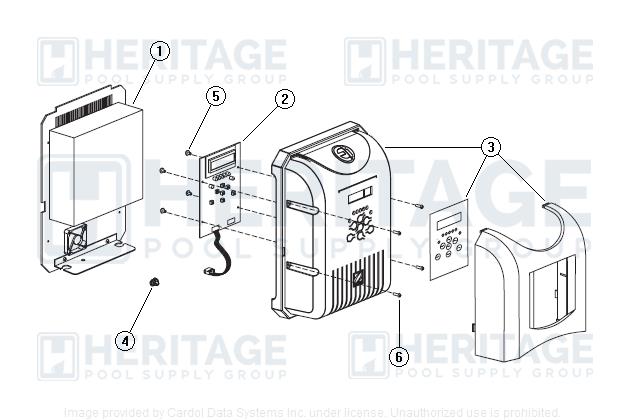Jandy R0511400 AquaPure Ei 35 Electrode Replacement