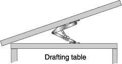 Selby Ratchet Table Support