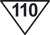 110: in relation to independent lamp operating units. Suitable for immediate installation in the specified type of mounting in coated, lacquered or veneered furniture and furnishing items made from materials with unknown fire behaviour. Temperature development of the lamp operating unit max. 110°C on the surface.