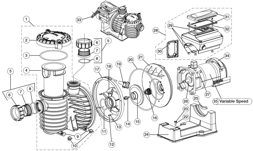 Pentair Sta-Rite IntelliPro VS Before 2019