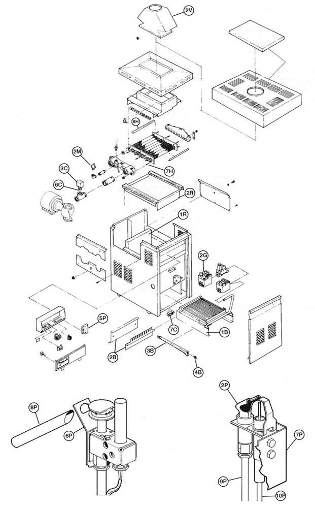 Raypak Raytherm 183B 263B 333B 403B Heaters