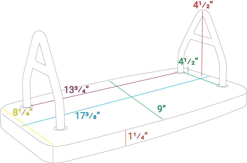 Jensen Swing S125 Soft Edge Flat Seat