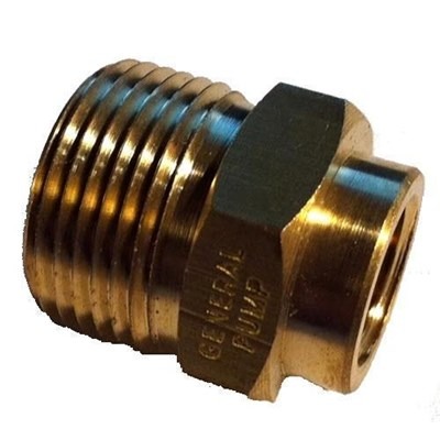 PressurePro D10022 M22 Male to 1/4in Female NPT Brass