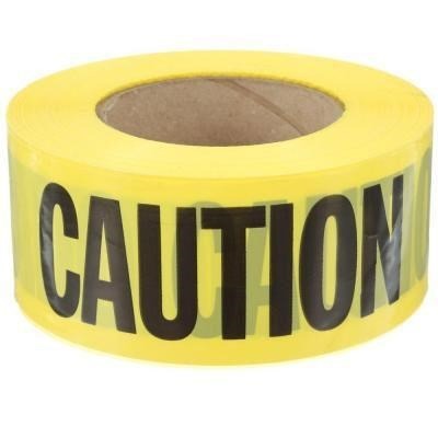 Pro tools RAD64055720 ProTool Caution Tape 1000ft Yellow
