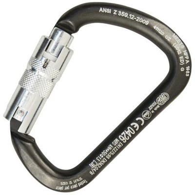 Kong 411120ZOZKK ANSI X-Large Steel Triple Lock Carabiner