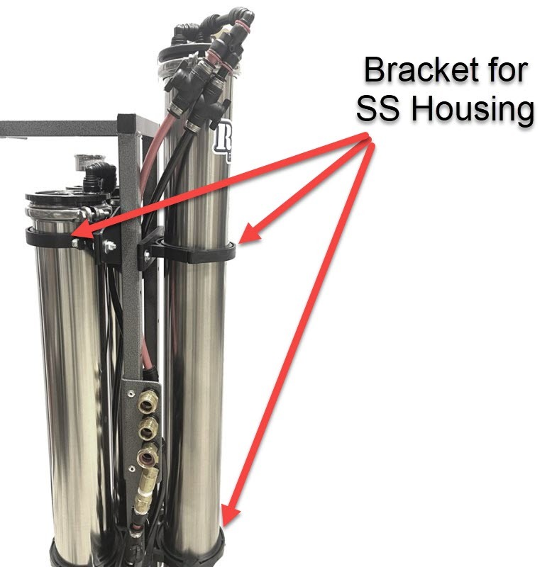 J.Racenstein 12021-A-SS Bracket for RO SS Cartridge/Hose Reel