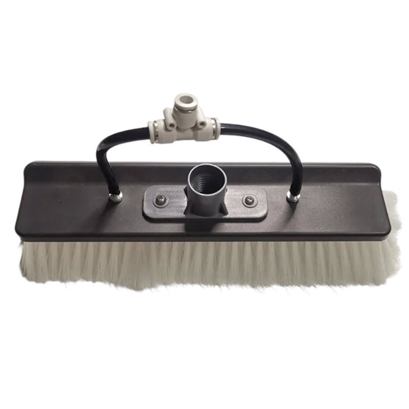 J.Racenstein Brush 12in Sill Style Nylon Water Fed with EURO Bracket