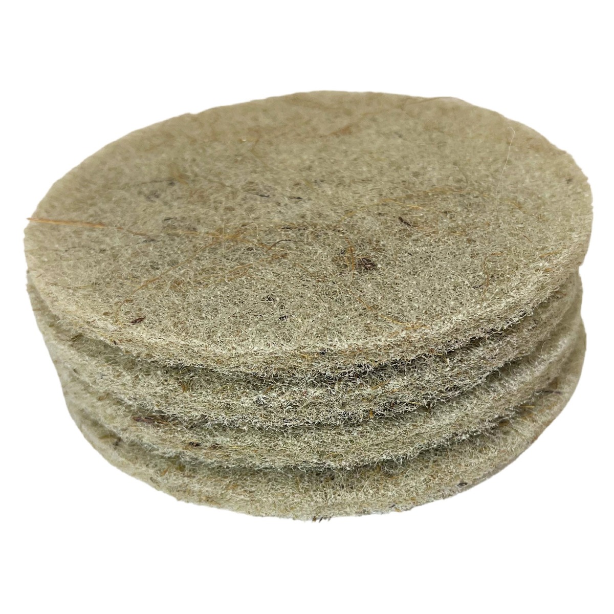 Pro tools ProTool Coconut Shell Natural fiber 5in Round Scrub Pad