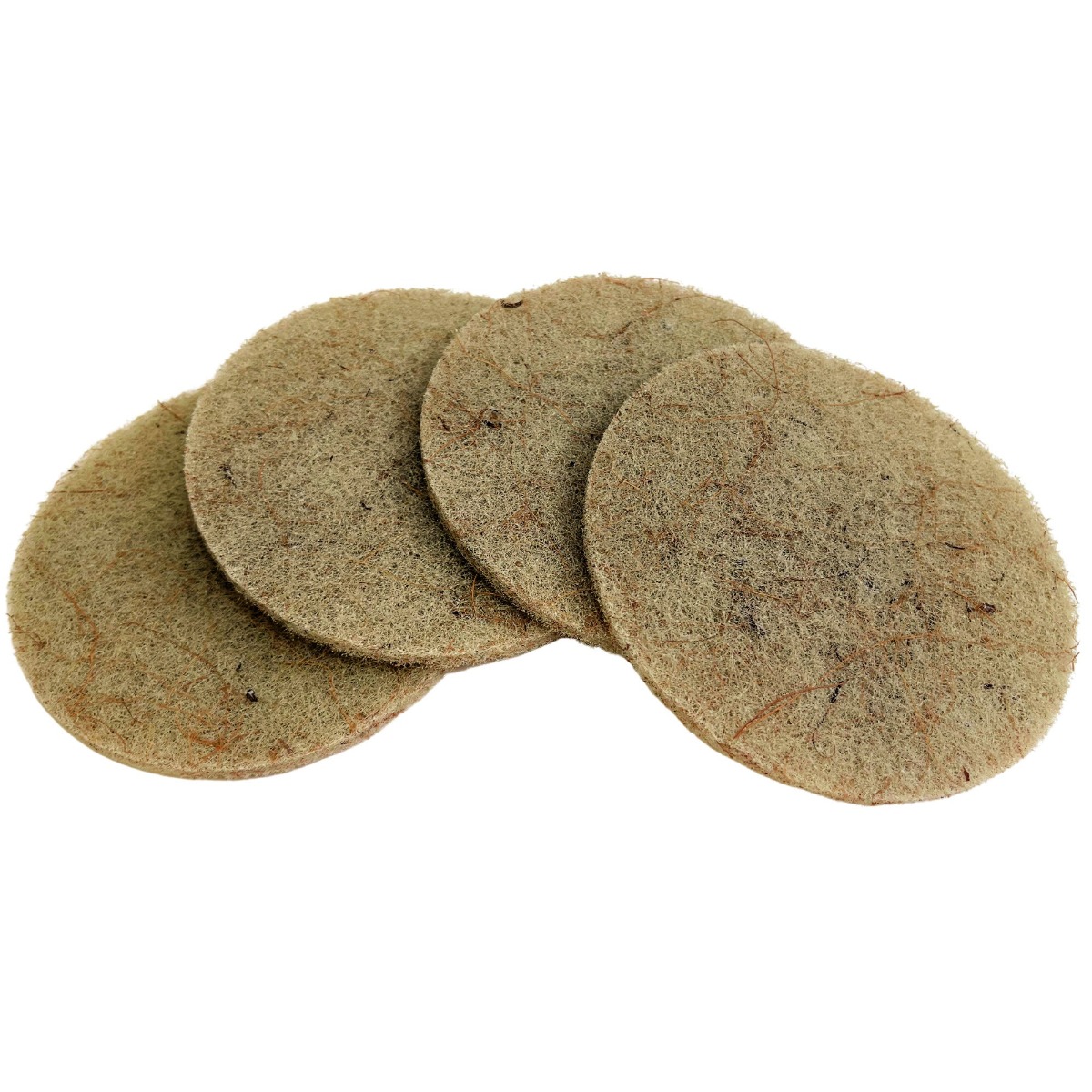 Pro tools ProTool Coconut Shell Natural fiber 5in Round Scrub Pad