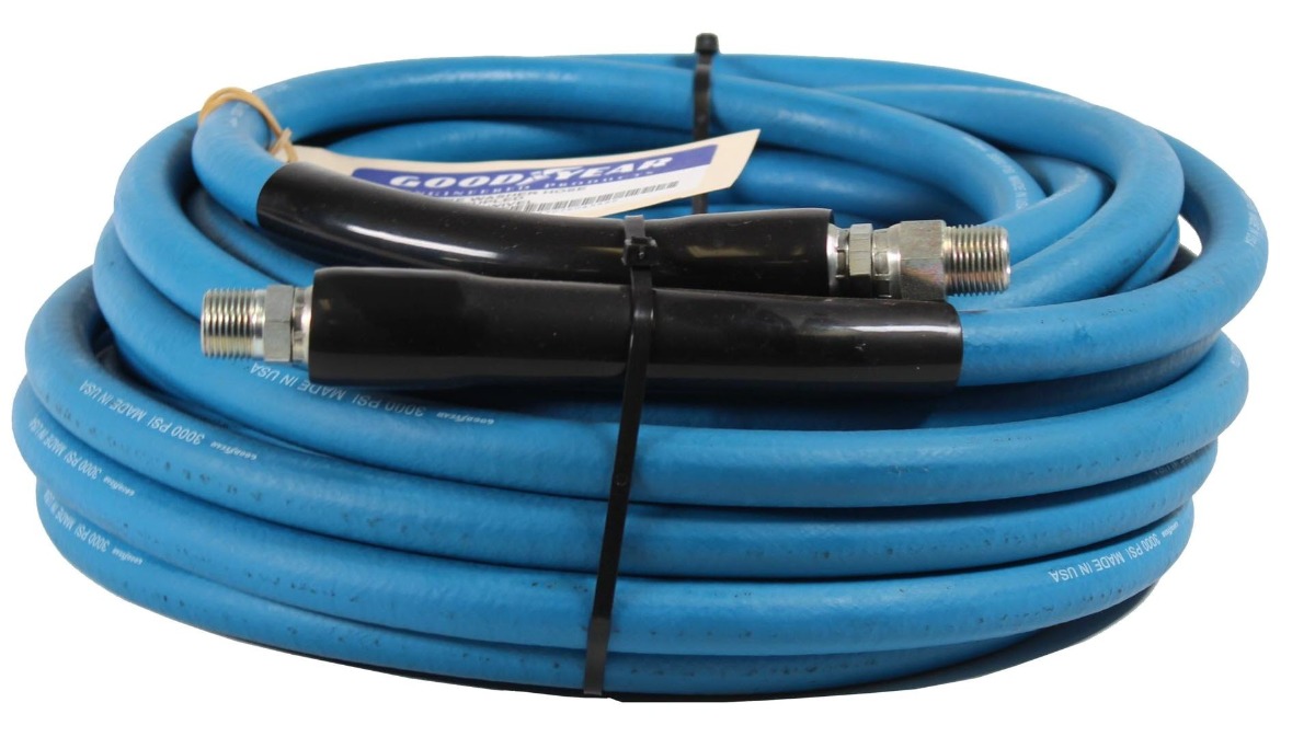 J.Racenstein 16-1948 Hose Pressure Washer 200ft x 3/8in  Blue 1 Wire