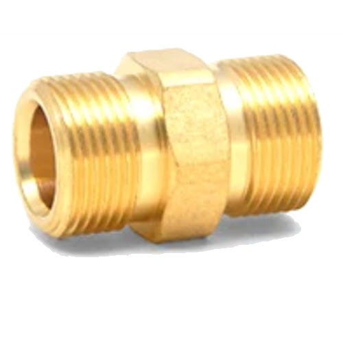 PressurePro D10040 M22 14MM Male Plug to 14MM Male Plug Brass