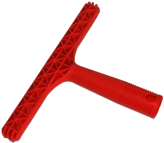 Pulex VECO0158-T T-Bar Plastic Red 10in Pulex