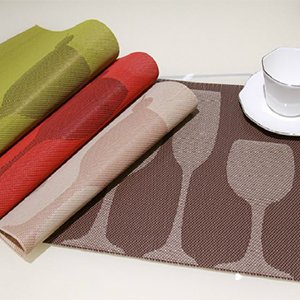 Aspire 4PCS Washable Table Mats, Kitchen or Party Favor, Best Gift Ideas