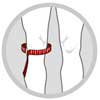 LP 708 Standard Knee Support (Open Patella)