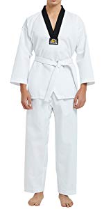 TOPTIE Middleweight Karate Student Elastic Waist Pants