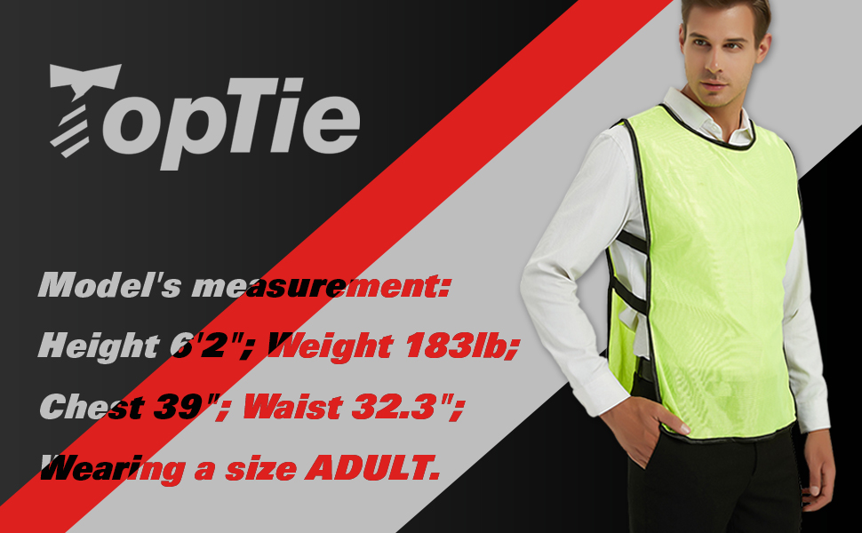 TopTie Sets of 12 (#1-12) Numbered Training Vest, Soccer Pinnies