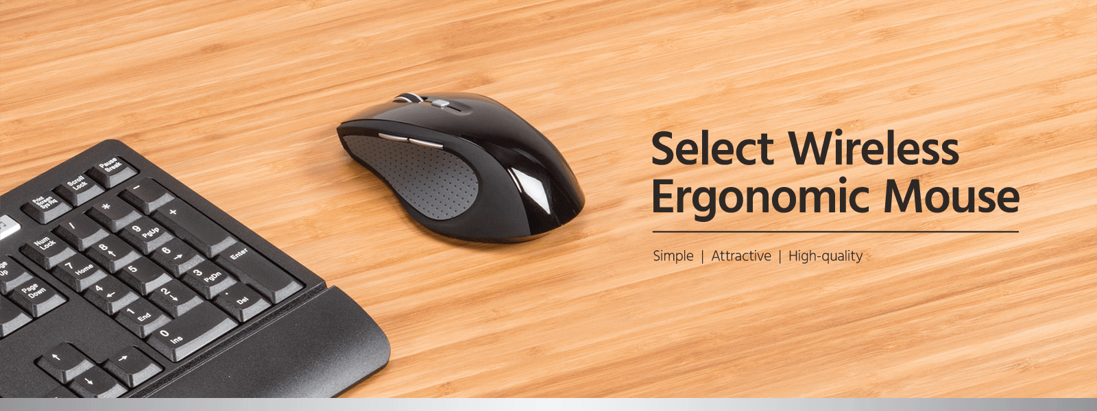 Select Wireless Ergonomic Mouse