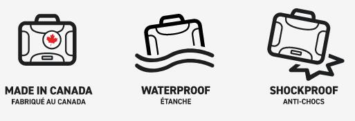 NANUK 910 Waterproof Case w GoPro Hero 9 & 10 Custom Insert
