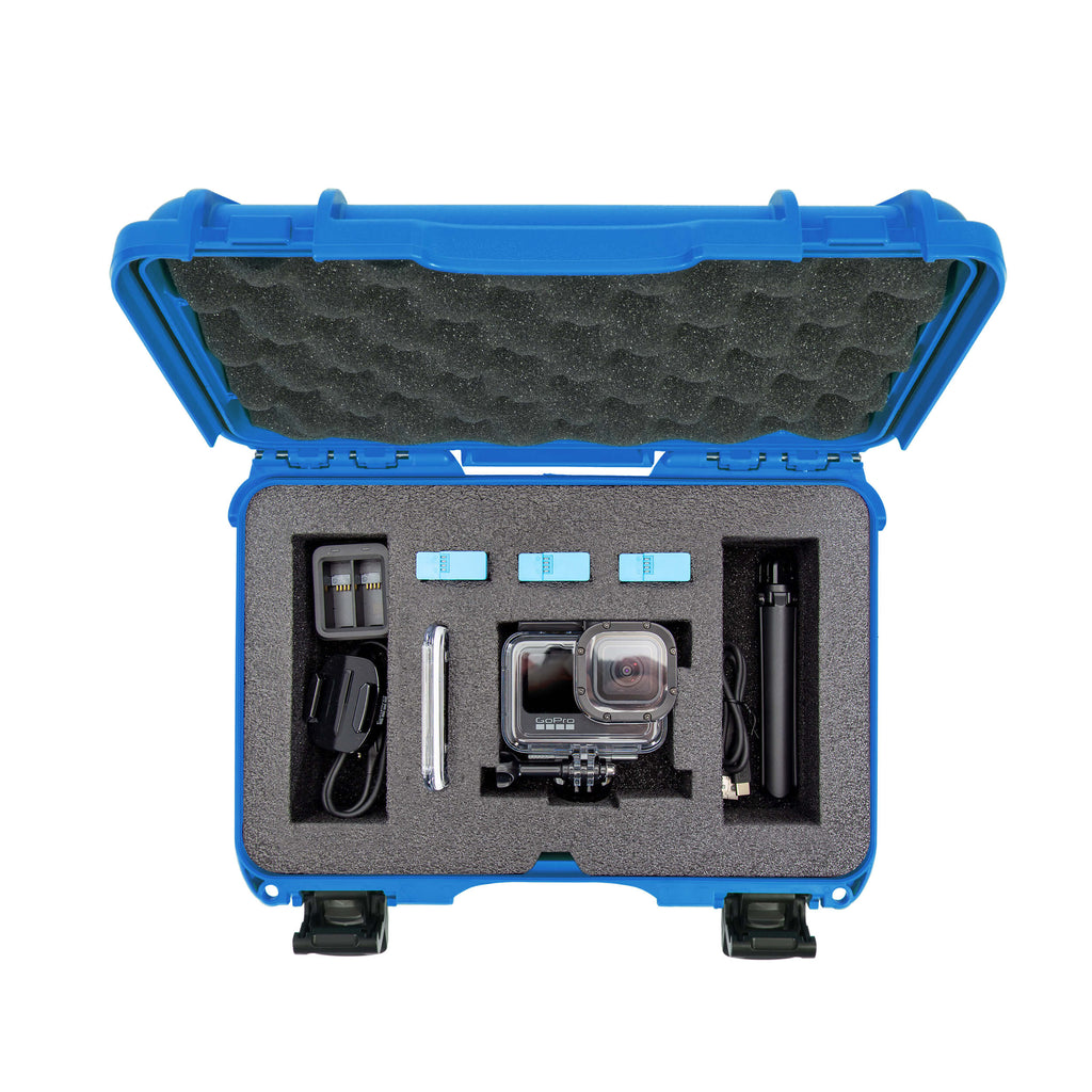 NANUK 909 Waterproof Case w GoPro Hero 9 & 10 Custom Insert