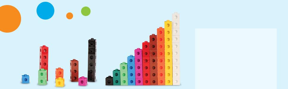 Learning Resources LER7585 Snap Cubes®, Set Of 500