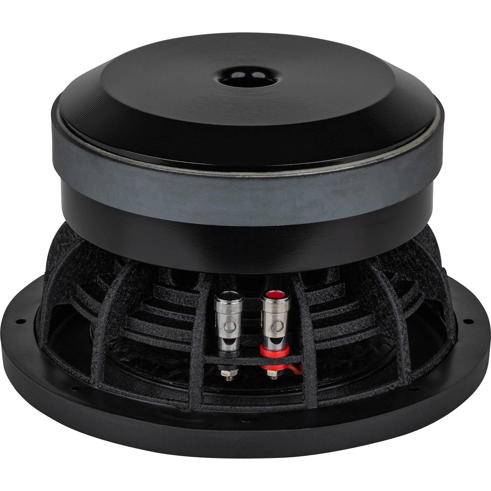 Rear profile view of subwoofer