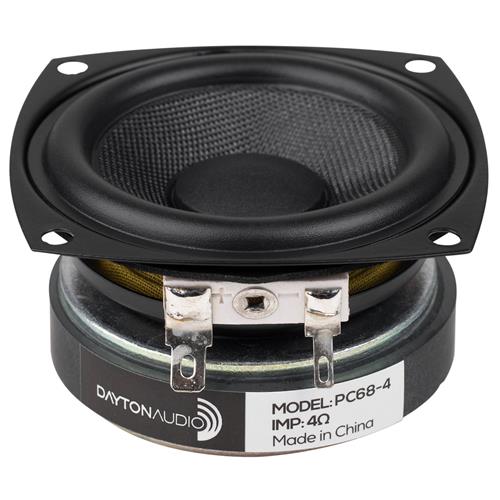 Parts Express 30 Watt Powered Bluetooth Speaker Package with 2-1/2" Full-Range Drivers