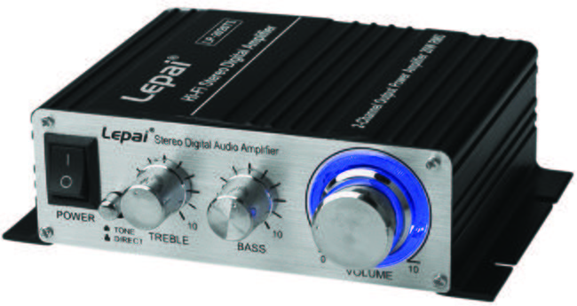Lepai LP-2020TI Digital Hi-Fi Audio Mini Class D Stereo Amplifier with Power Supply