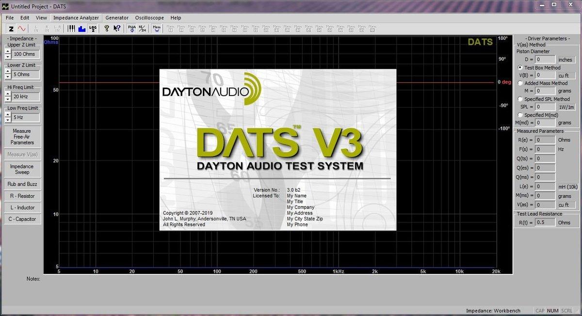 Dayton Audio DATS V3 Computer Based Speaker & Audio Component Test System  Sale, Reviews. - Opentip