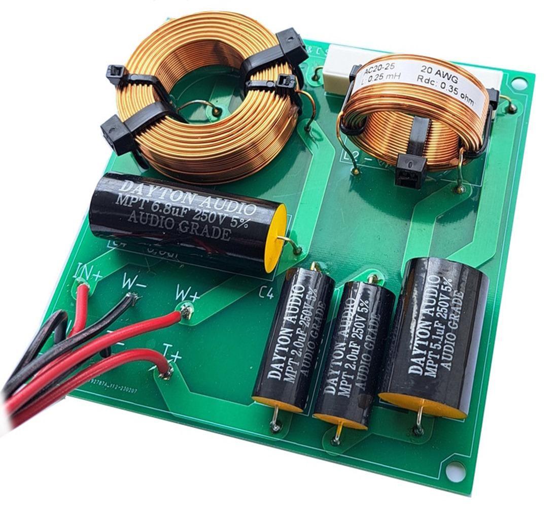 Parts Express C-Note MT Bookshelf Speaker Kit Pair with Knock-Down Cabinets