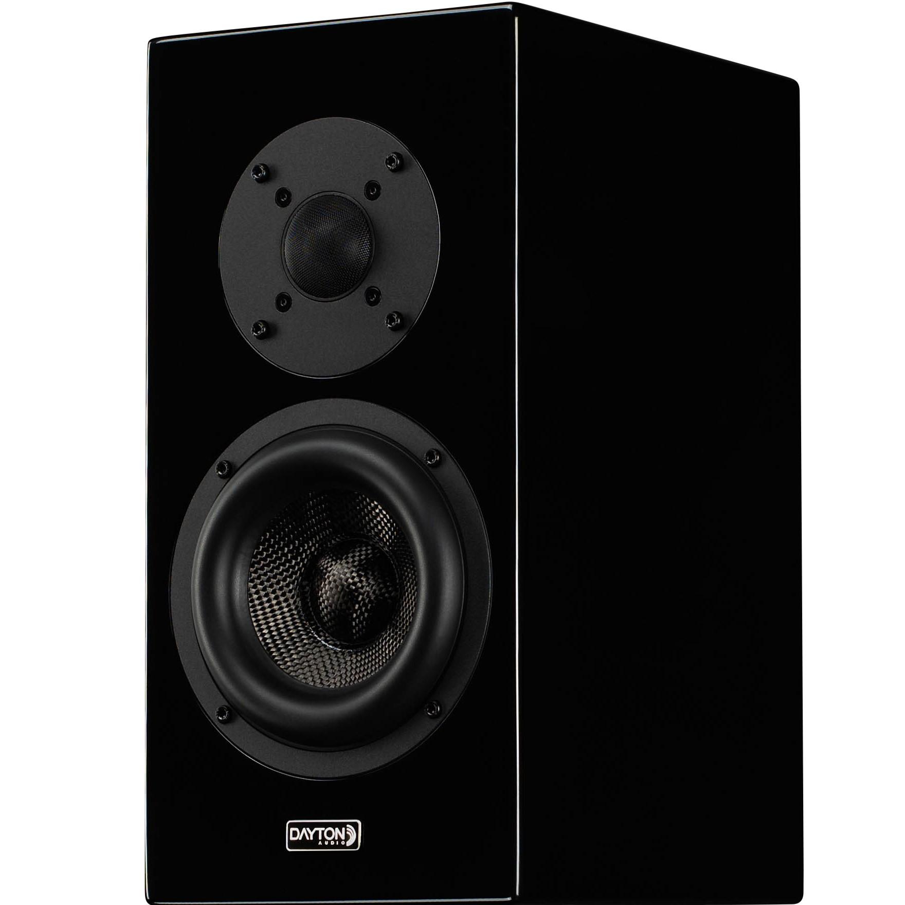 Dayton Audio OPAL1 Bookshelf Speaker Pair Gloss Black