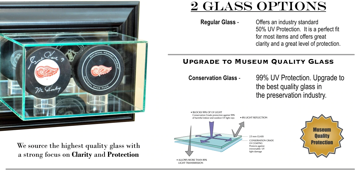 Perfect Cases and Frames Wall Mounted MINI Bat Display Case