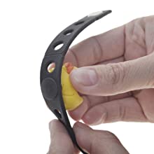 Muka 20 PCS Adult Rubber Charm Wristbands, Silicone Adjustable Bracelets