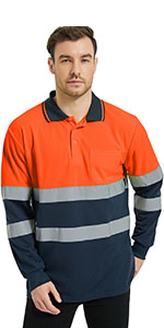 TopTie Long Sleeve Safety Shirt