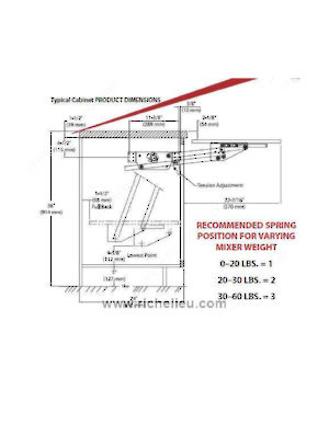 Rev-A-Shelf RASMLHDCR heavy-Duty Appliance Lift