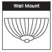 Sunlite 04932-SU WPMF42/MV Medium Wall Pack, Bronze Powder Finish, Clear High Impact Tempered Glass
